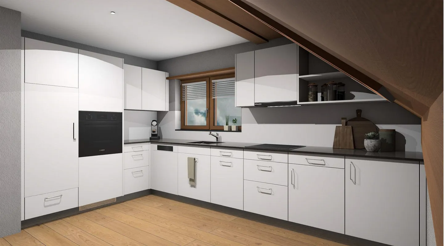 4.5-room apartment in Bleienbach with new kitchen - Photo 3 of 12