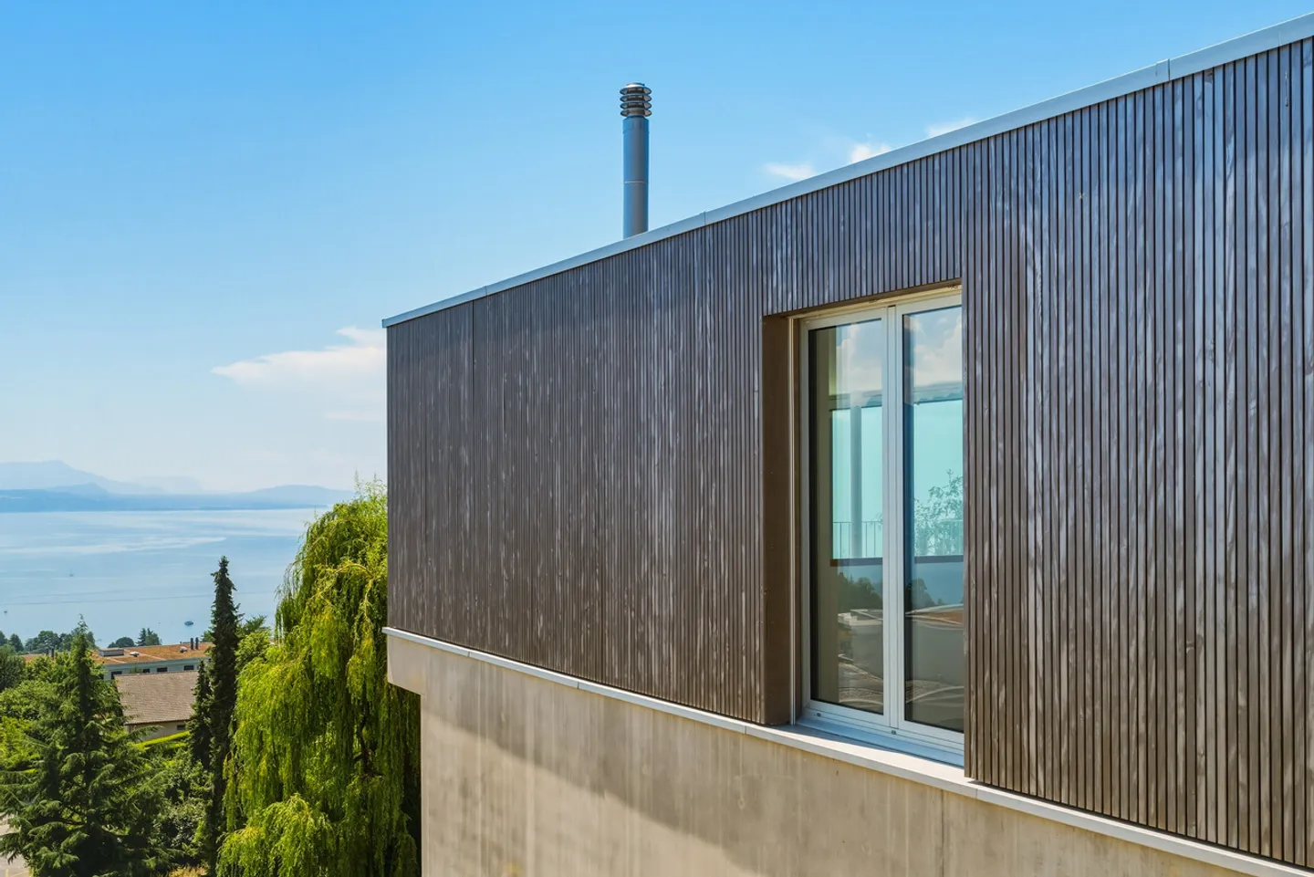 New villa with spectacular panorama over the Lake in Lutry - Photo 1 of 8