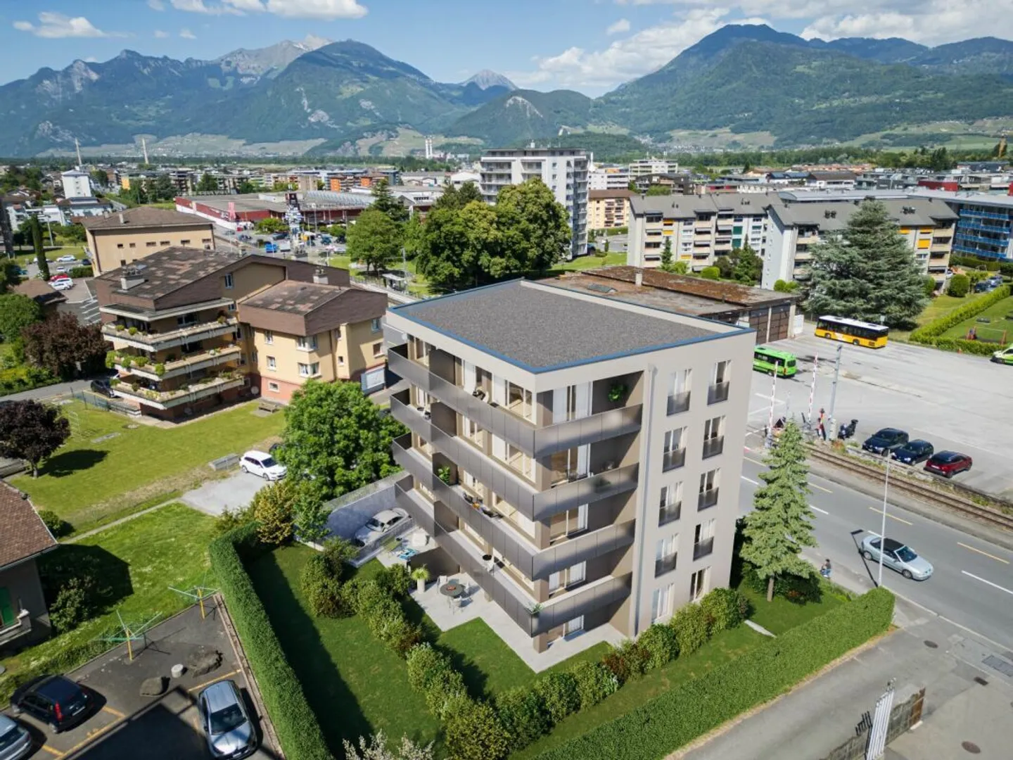 3,5-Zimmer-Wohnung in Monthey - Foto 8 von 11