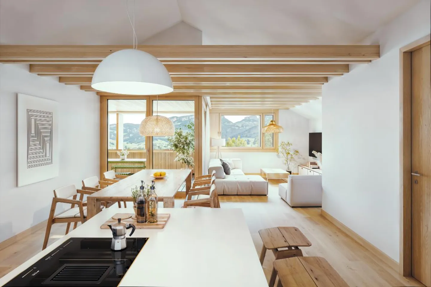 Vivere moderno con vista sulle montagne!! - Foto 3 di 4