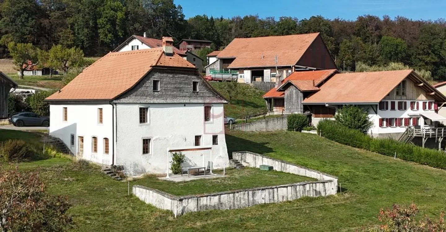 Bella proprietà caratteristica con vista mozzafiato a 5 minuti da Bulle - Foto 2 di 12