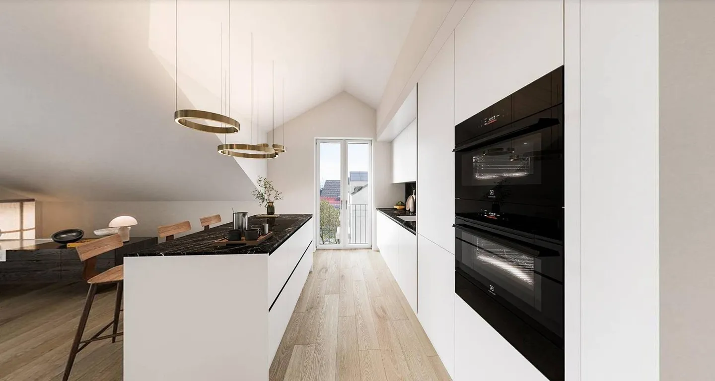 Affitto: Attico di 4,5 stanze con vista panoramica - Foto 4 di 12