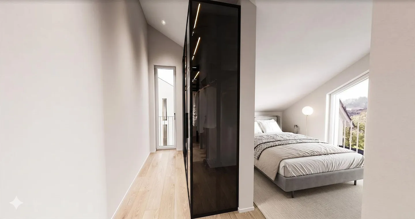Affitto: Attico di 4,5 stanze con vista panoramica - Foto 5 di 12