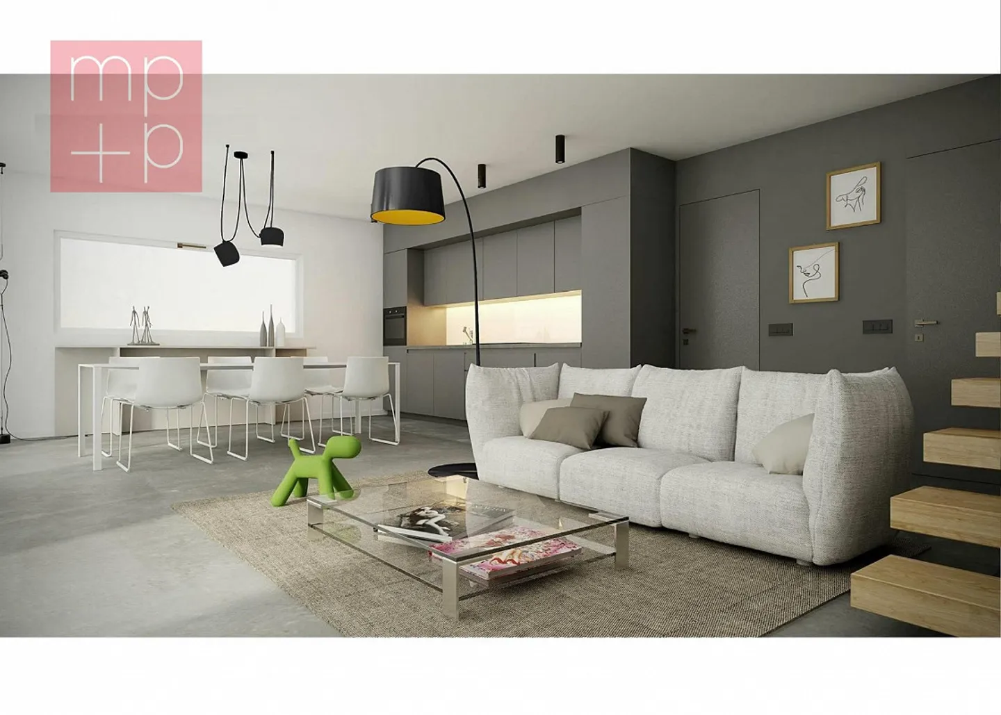 Modernes Duplex-Appartement in Bellinzona - Foto 2 von 8