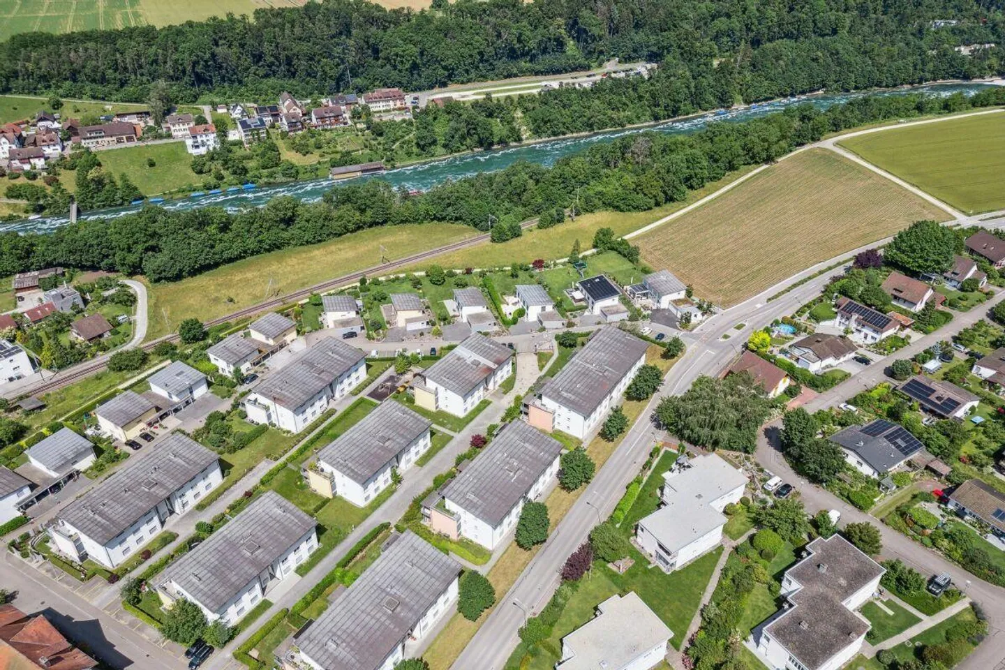 Qualità della vita sul Reno - Appartamento di proprietà con giardino a Dachsen - Foto 11 di 13