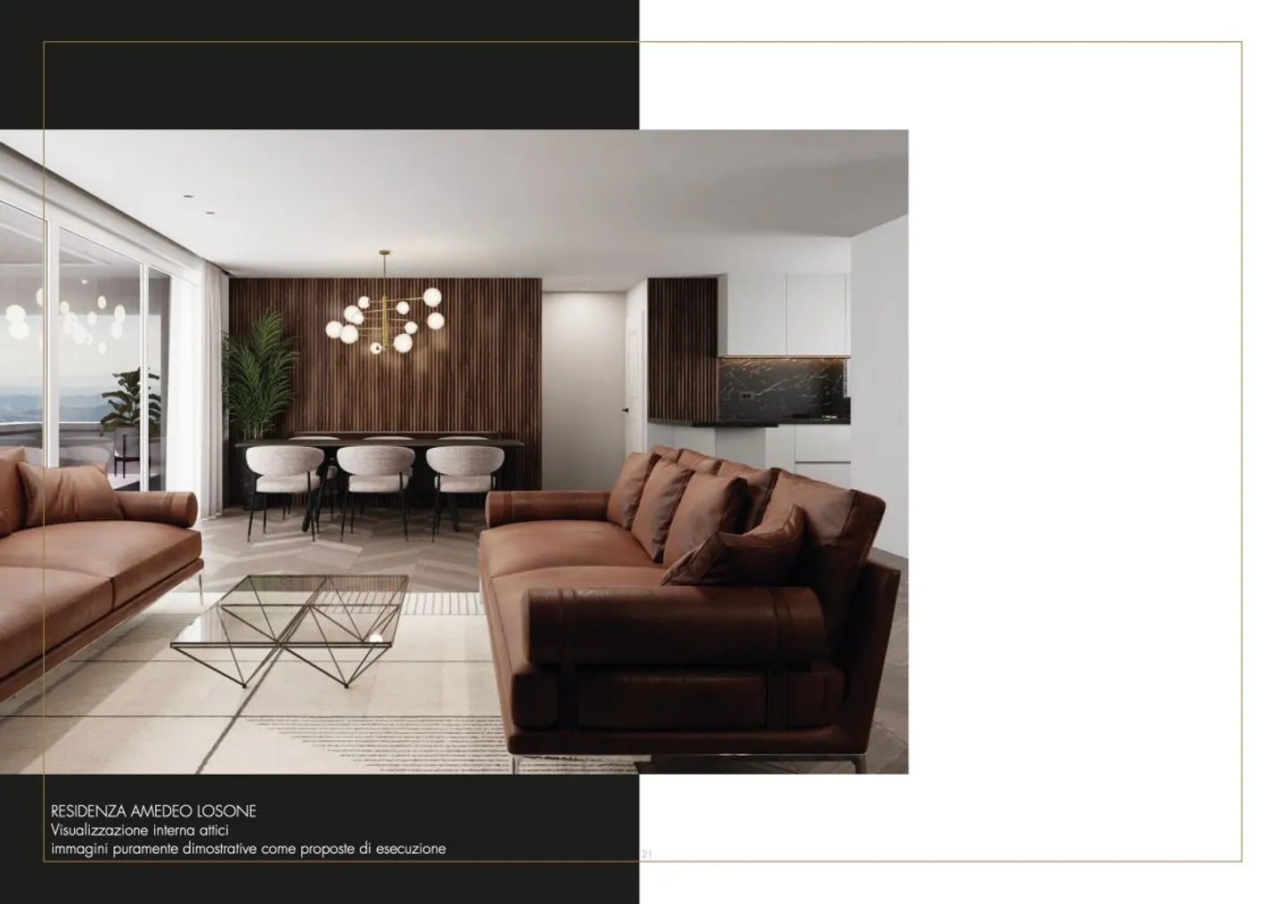 RARE PENTHOUSE 5.5 ROOMS IN LOSONE - PRESTIGIOUS SECONDARY RESIDENCE NEAR THE GOLF - Photo 7 of 13