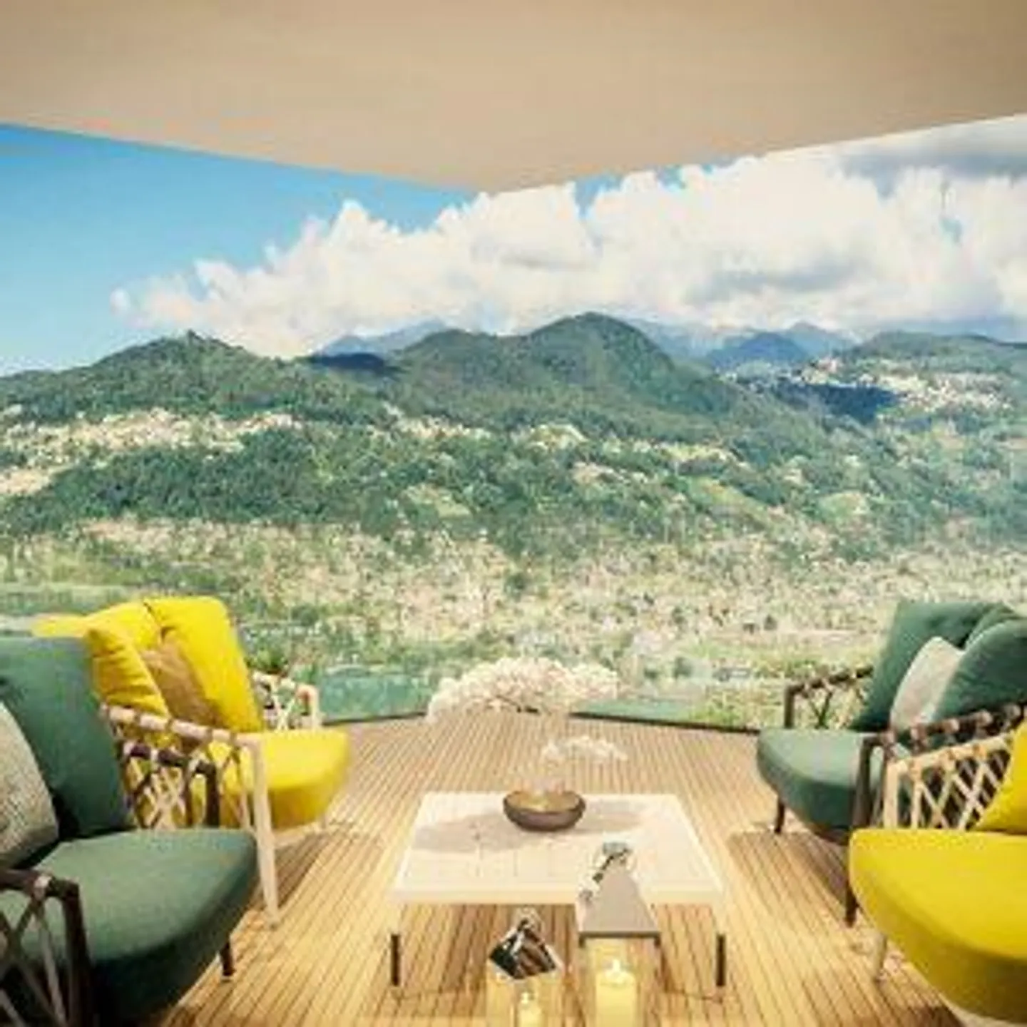 New 3.5-room apartment with lake view in Collina d'Oro - Photo 5 of 9