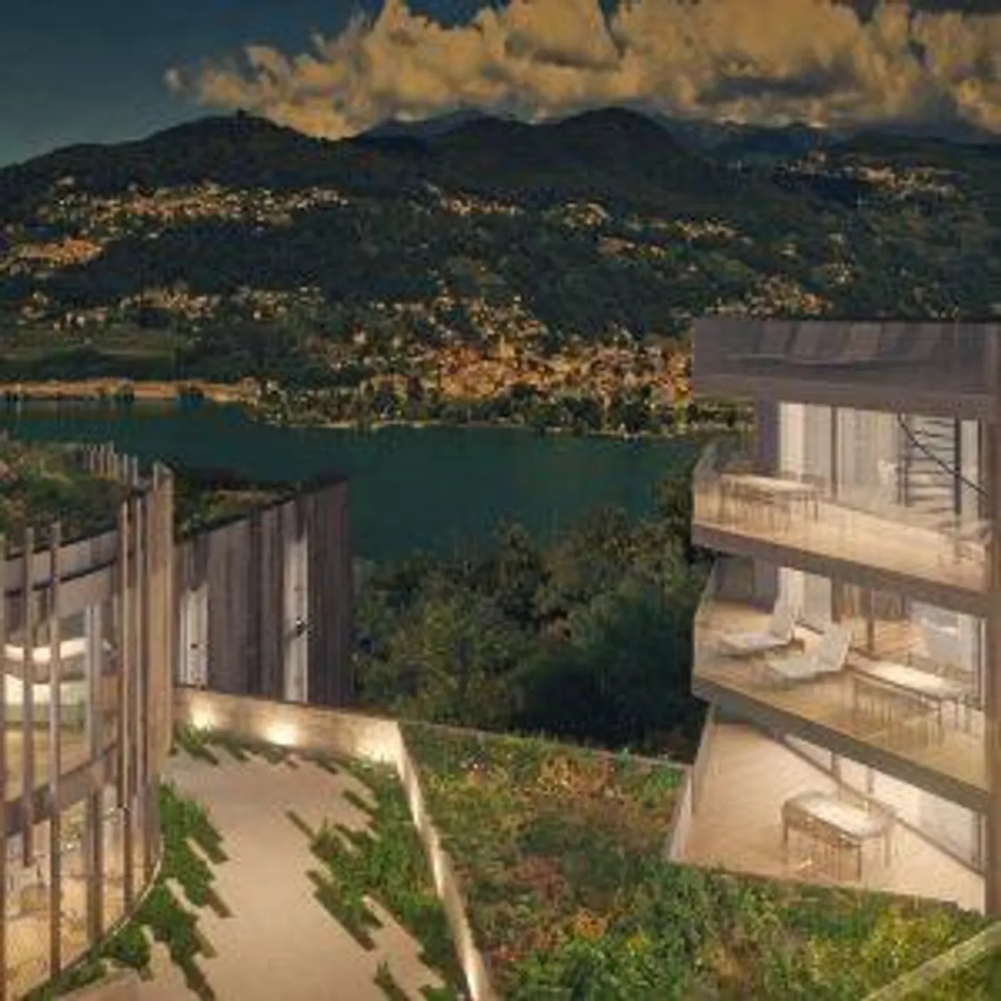 New 3.5-room apartment with lake view in Collina d'Oro - Photo 1 of 9