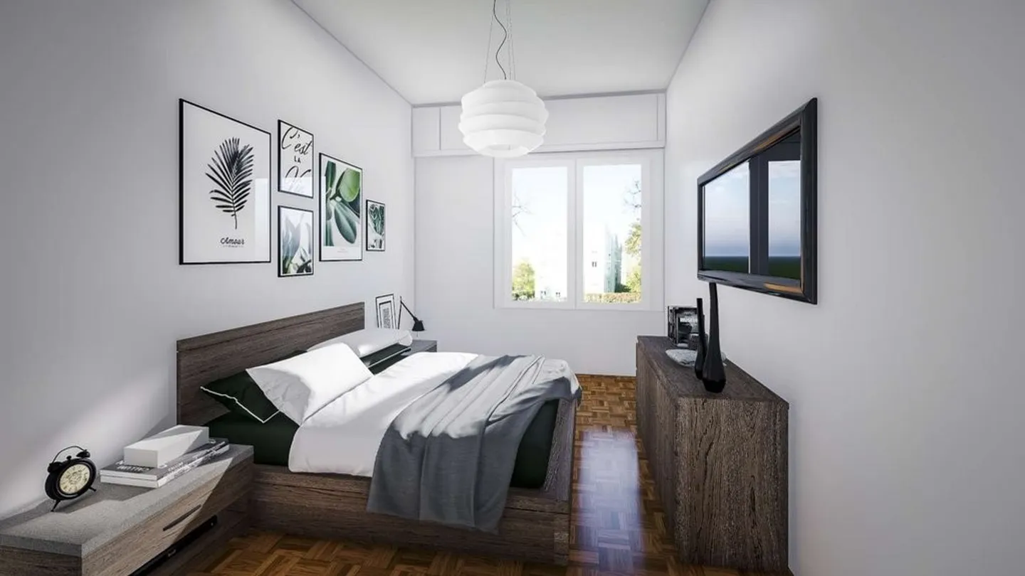 Ampio appartamento di 7 stanze - Foto 6 di 7
