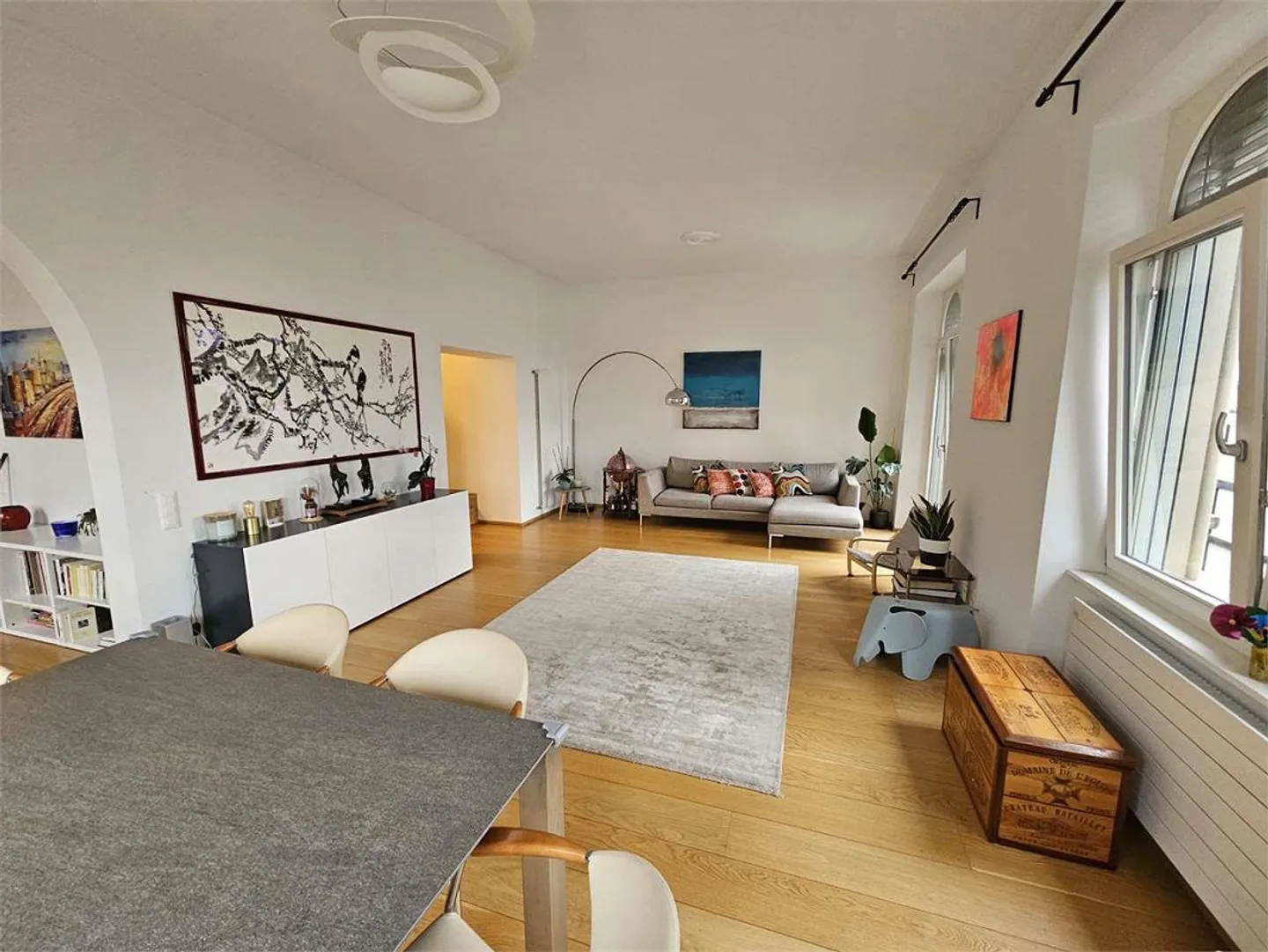 Lugano Centro, Duplex di 5.5 Locali in una Villa Storica - Foto 3 di 13