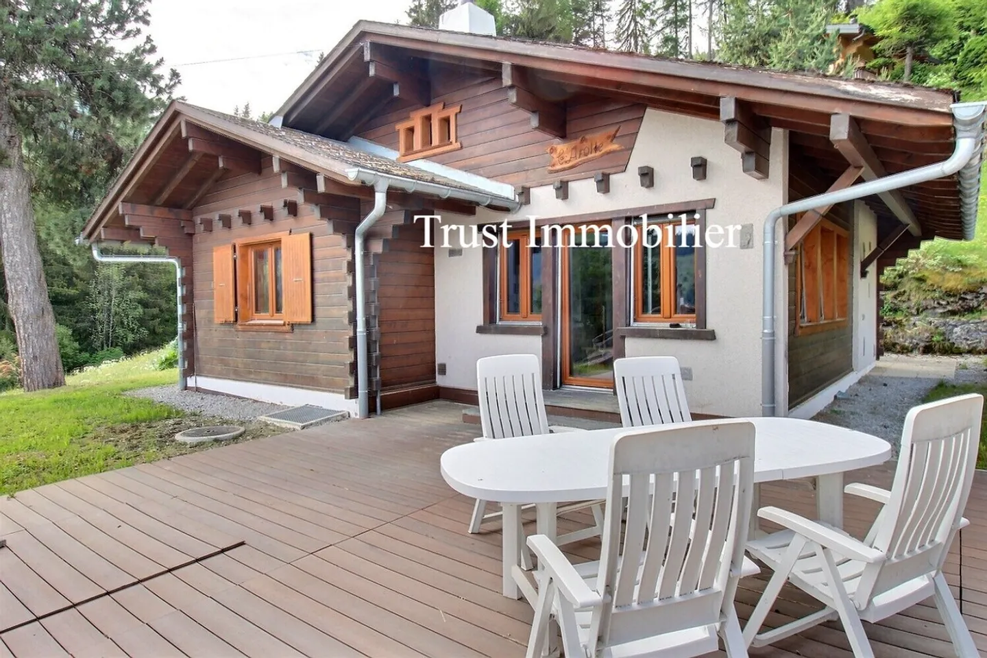 5.5-room chalet a true alpine retreat in the heart of La Tzoumaz - Photo 10 of 13