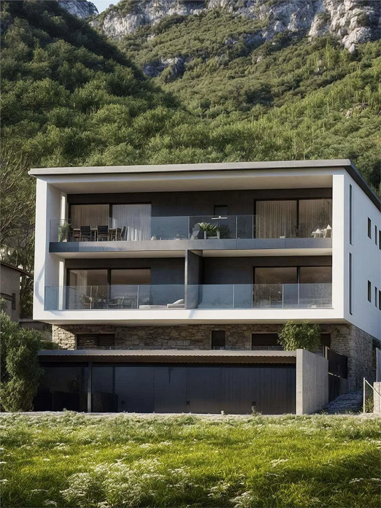 raffiné 2,5 pièces avec jardin privé et parking couvert - Photo 1 sur 8