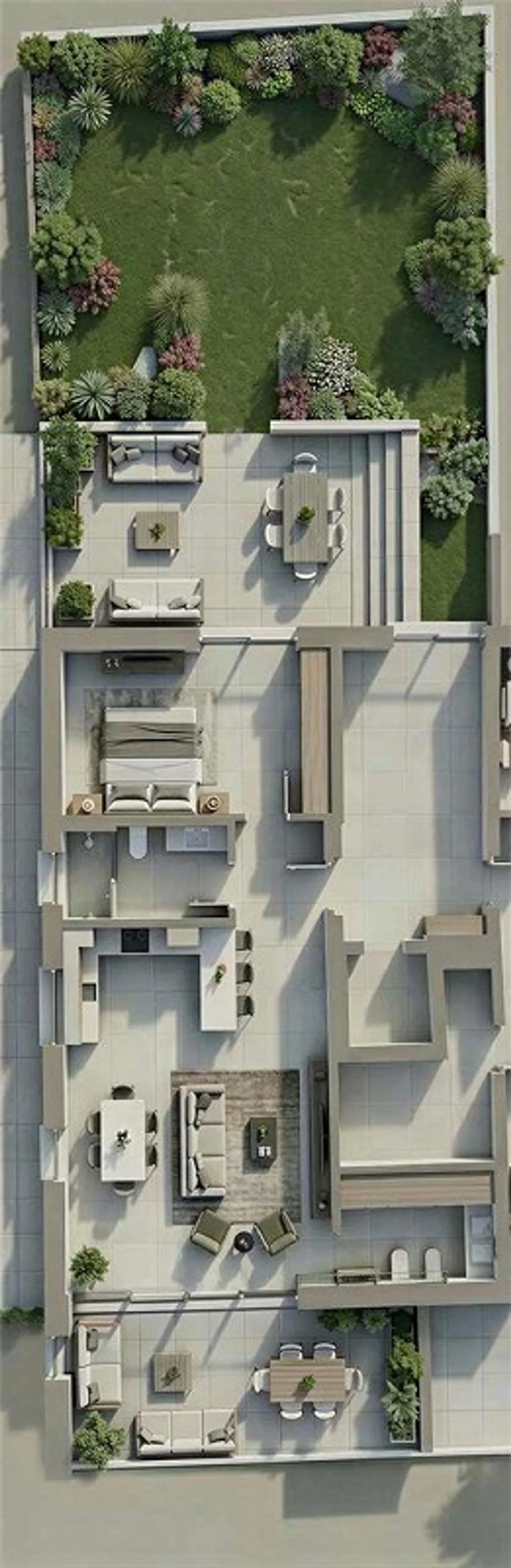 raffiné 2,5 pièces avec jardin privé et parking couvert - Photo 8 sur 8