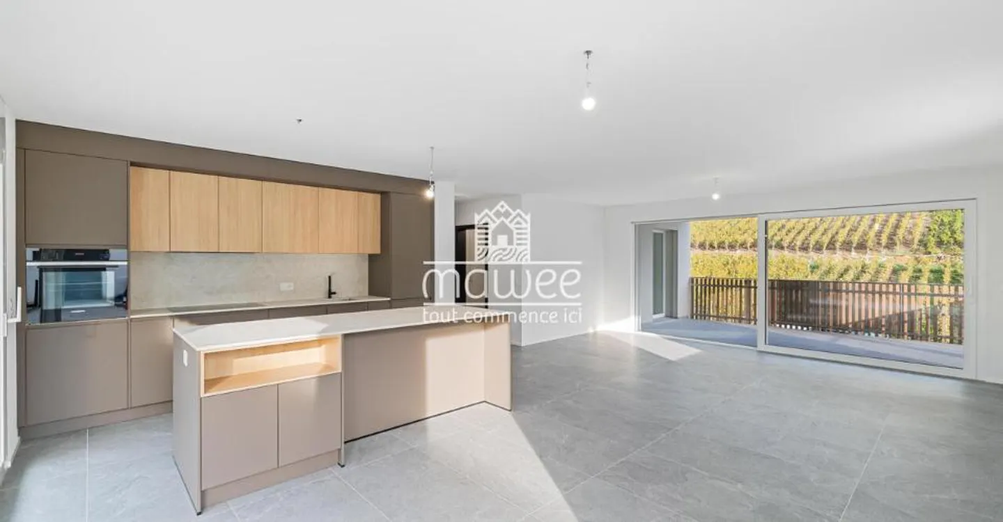 4.5 rooms new – Privacy, terrace and garden! - Photo 6 of 11