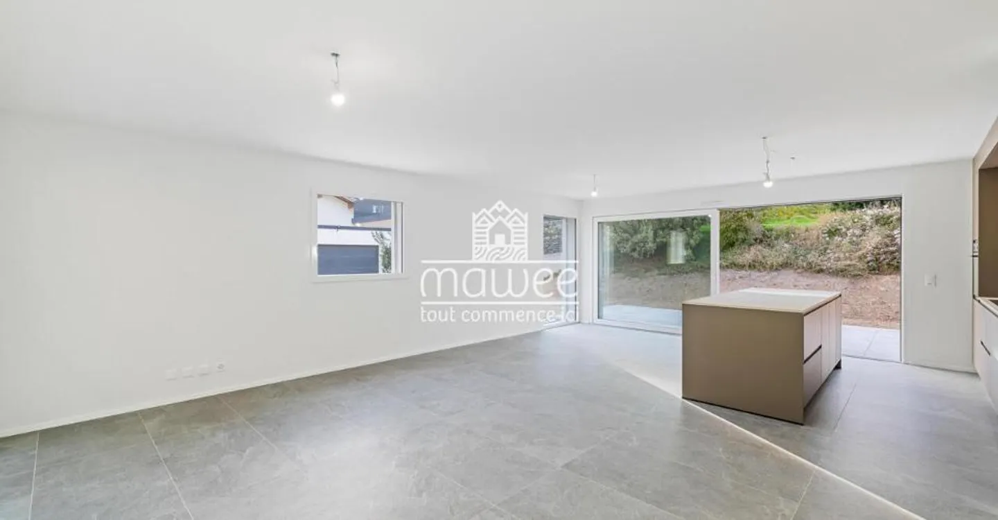 4.5 rooms new – Privacy, terrace and garden! - Photo 7 of 11