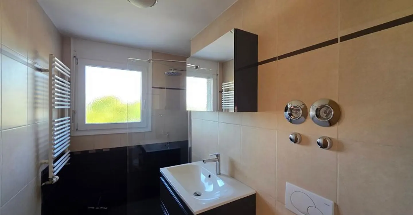 5.5-room apartment with terrace, double garage and outdoor parking space - Photo 11 of 13