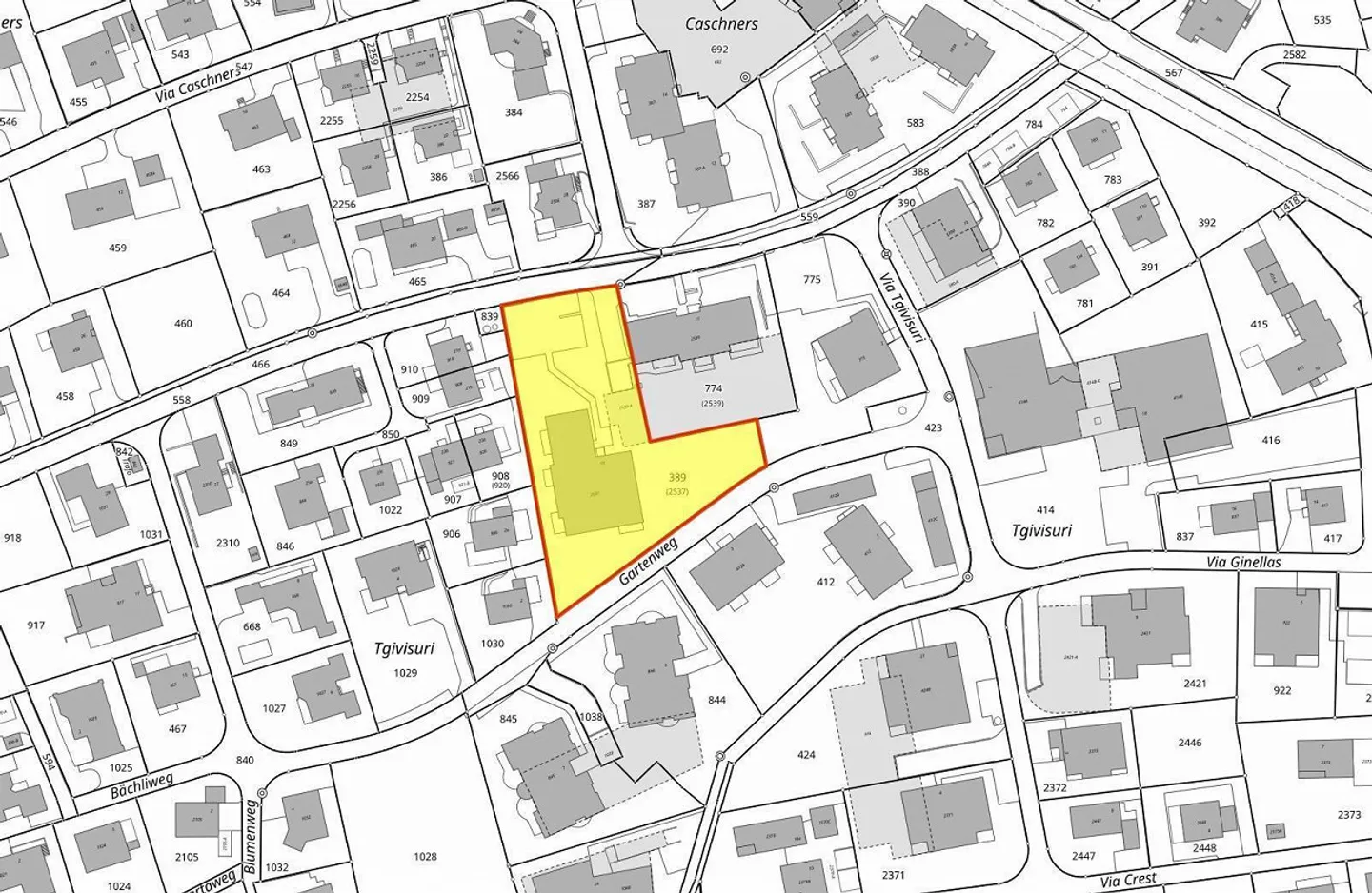 Bonaduz - Parzelle mit Baurechtsvertrag - Foto 2 von 4
