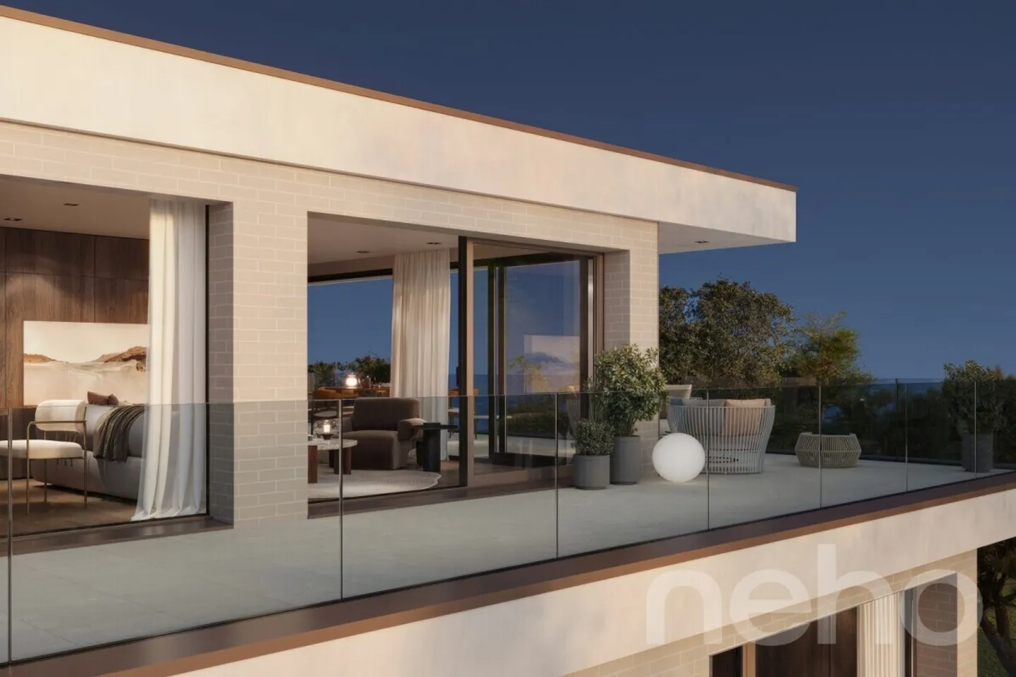 Luxuriöses Penthouse mit Terrasse und Balkon - Foto 11 von 11