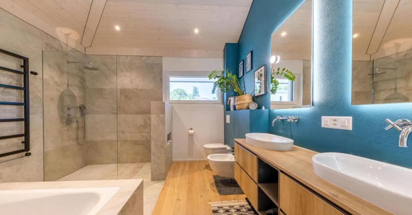 Villa contemporanea con piscina - Foto 8 di 12