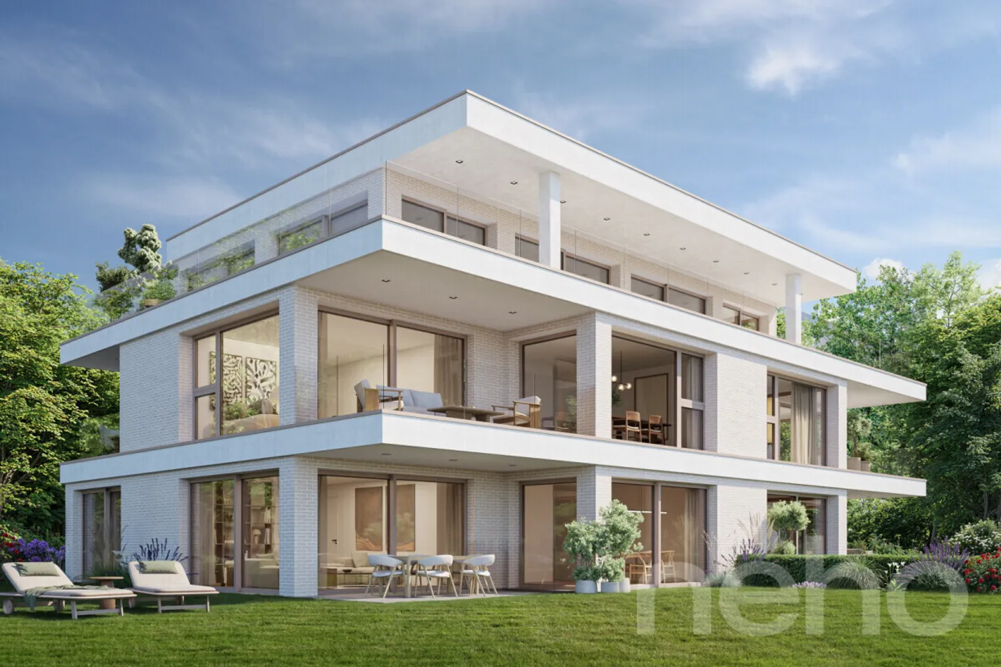 Luxuriöses Penthouse mit Terrasse und Balkon - Foto 10 von 11
