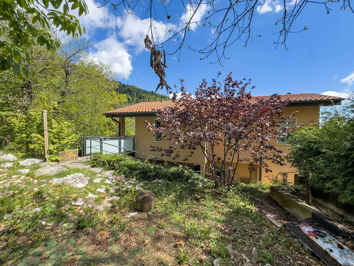 House with large garden in the green in Sagno - Photo 13 of 16