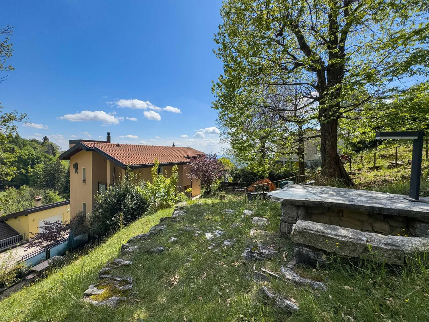 House with large garden in the green in Sagno - Photo 14 of 16