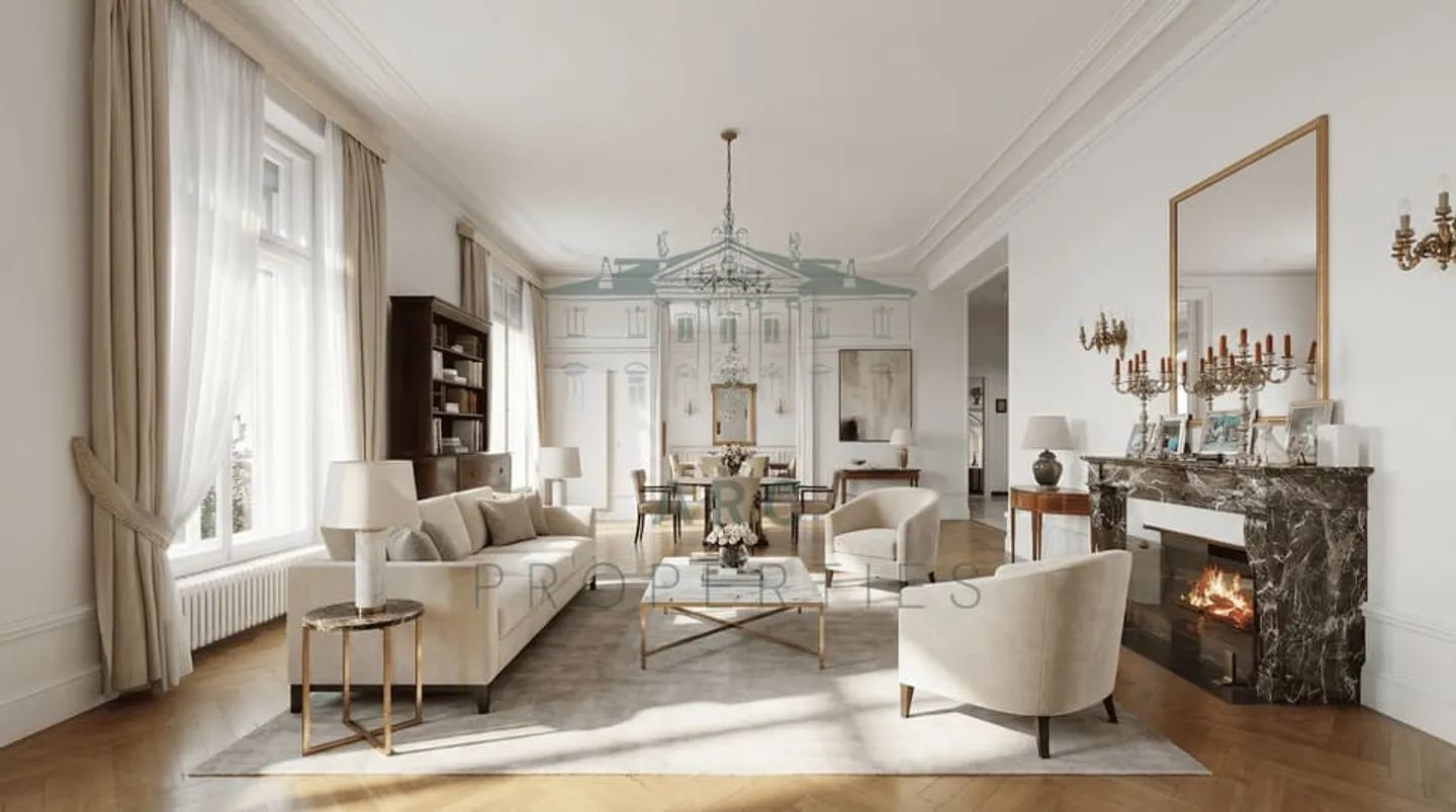 EAUX-VIVES - APPARTEMENT D'EXCEPTION AVEC VUE LAC - Photo 2 of 8