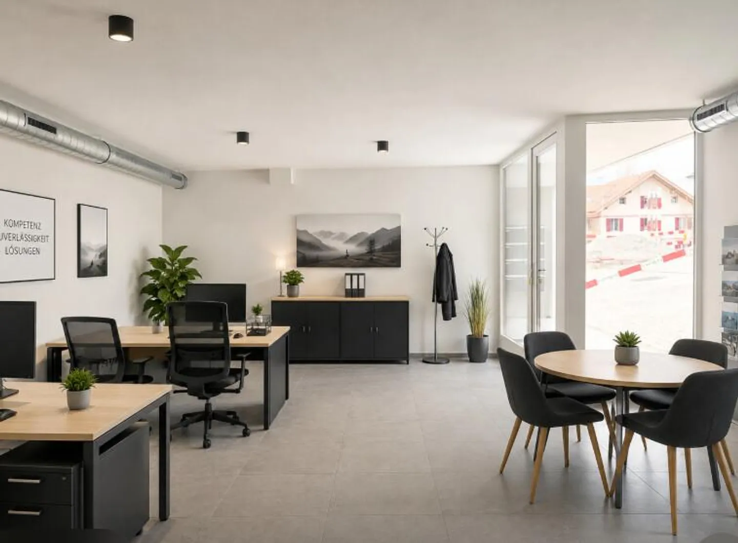 Moderne Gewerbefläche in Neubau  vielseitig nutzbar und ideal gelegen - Foto 1 von 7