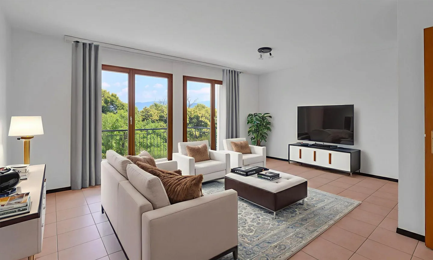 OCCASION - LOVELY END TOWNHOUSE OF 5.5 ROOMS IN VERNATE - Photo 2 of 13