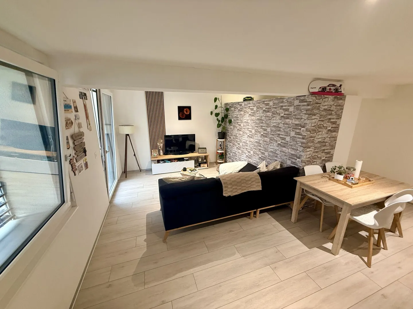 Grande studio di 47 m² con terrazza, cantina e posto auto - Foto 3 di 7