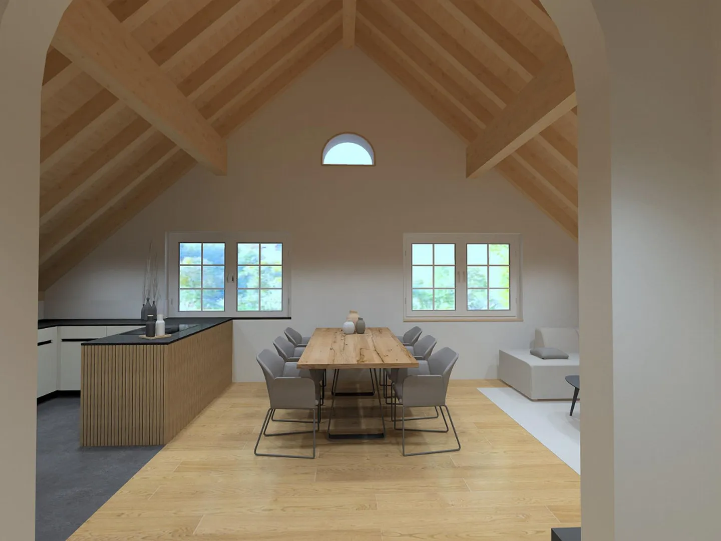 Attic Apartment First Rental After Renovation - Photo 2 of 21