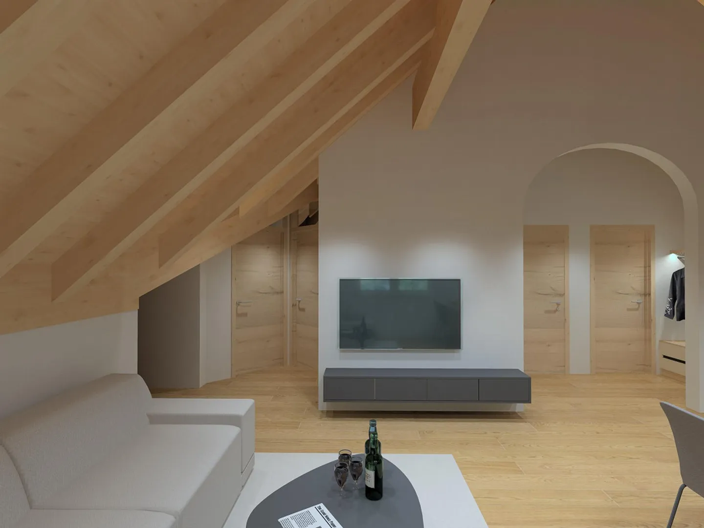 Attic Apartment First Rental After Renovation - Photo 7 of 21