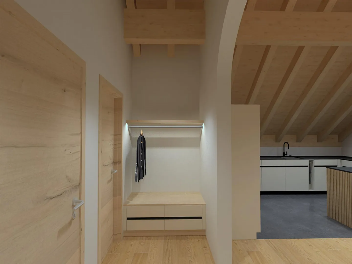 Attic Apartment First Rental After Renovation - Photo 11 of 21