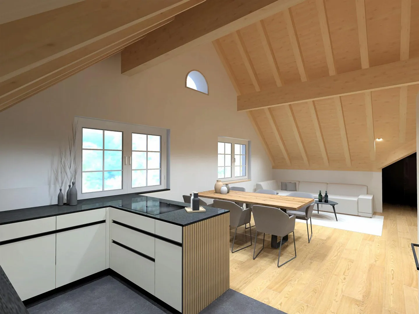 Attic Apartment First Rental After Renovation - Photo 10 of 21