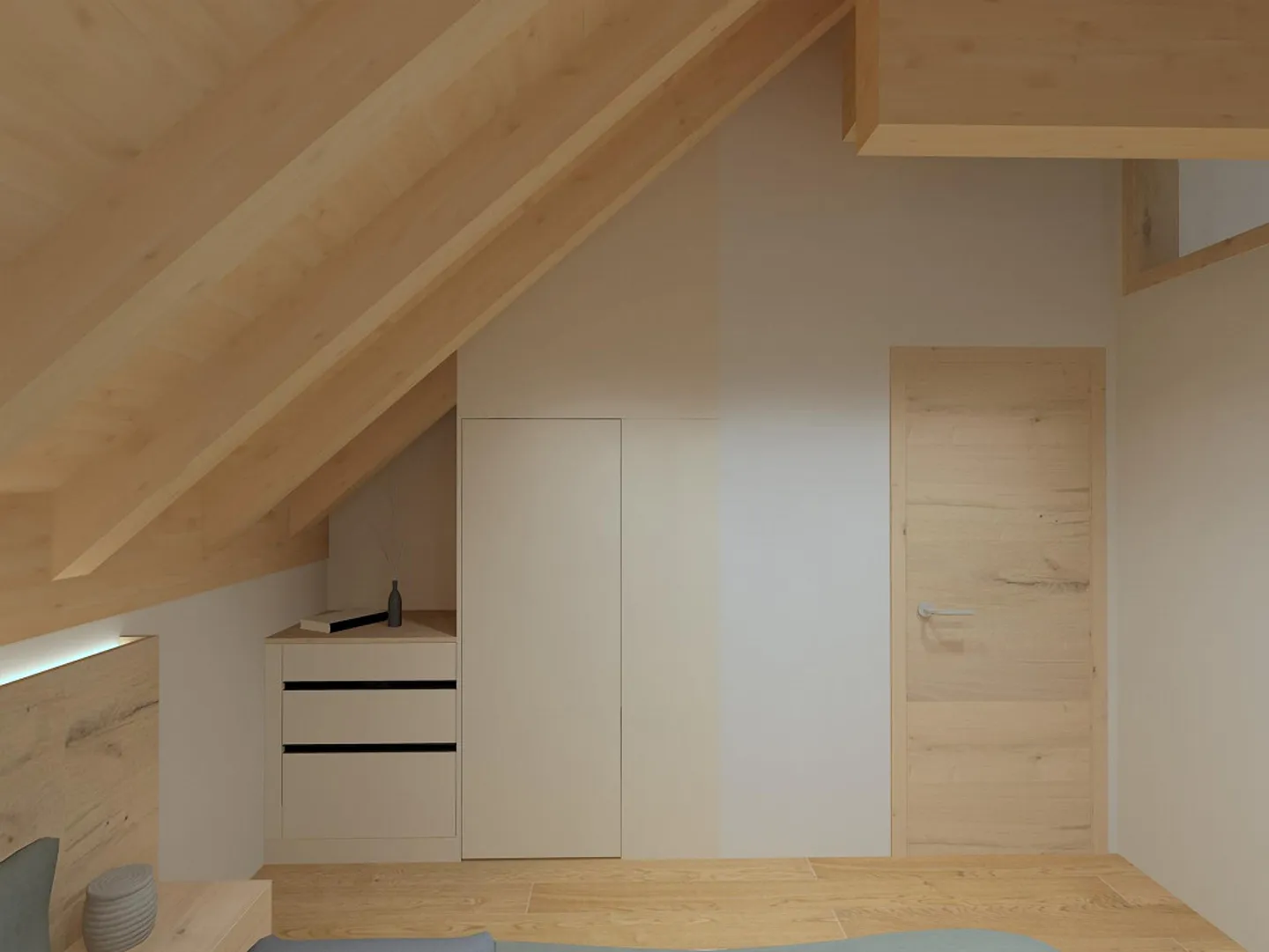 Attic Apartment First Rental After Renovation - Photo 13 of 21