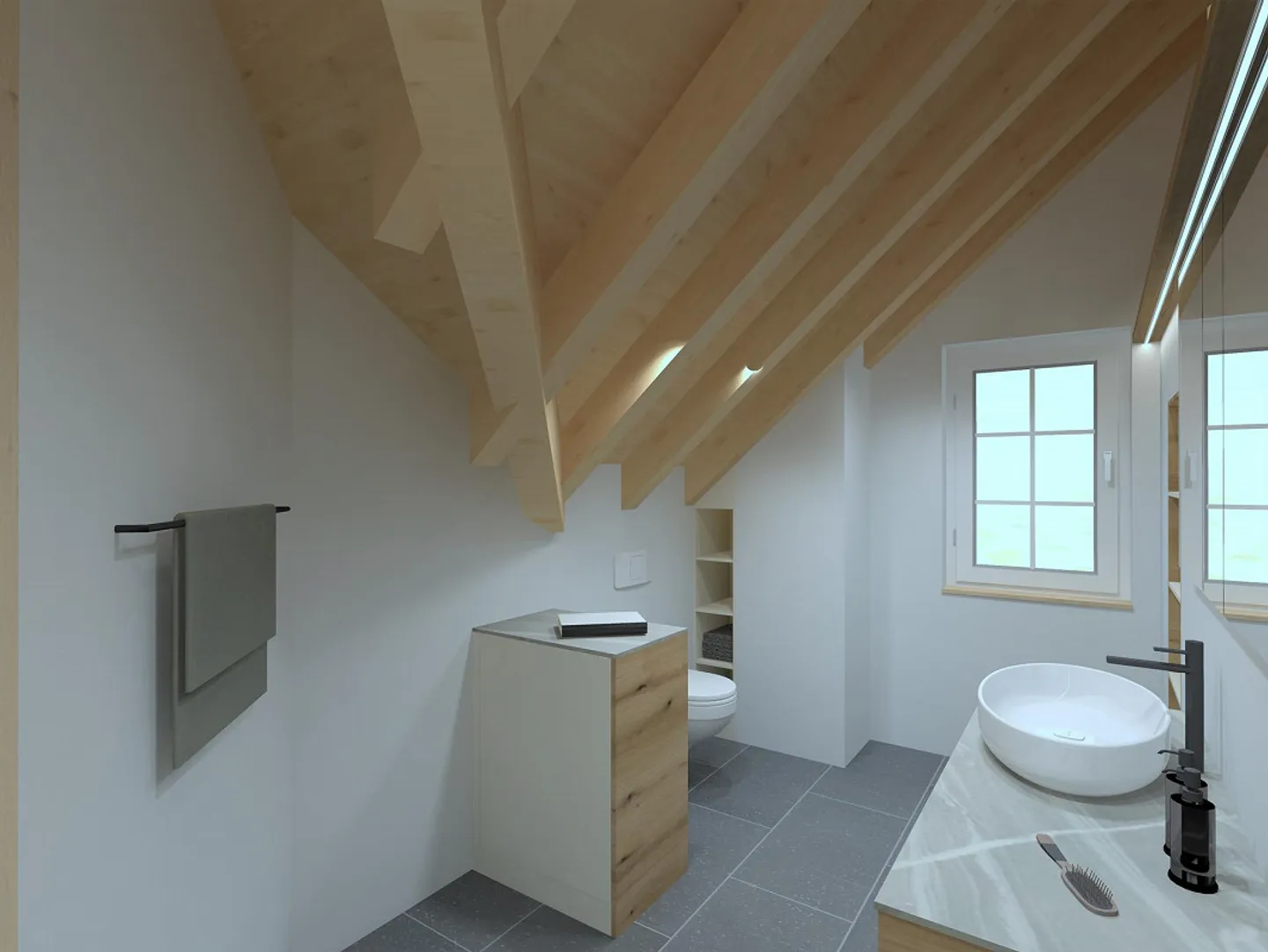 Attic Apartment First Rental After Renovation - Photo 17 of 21