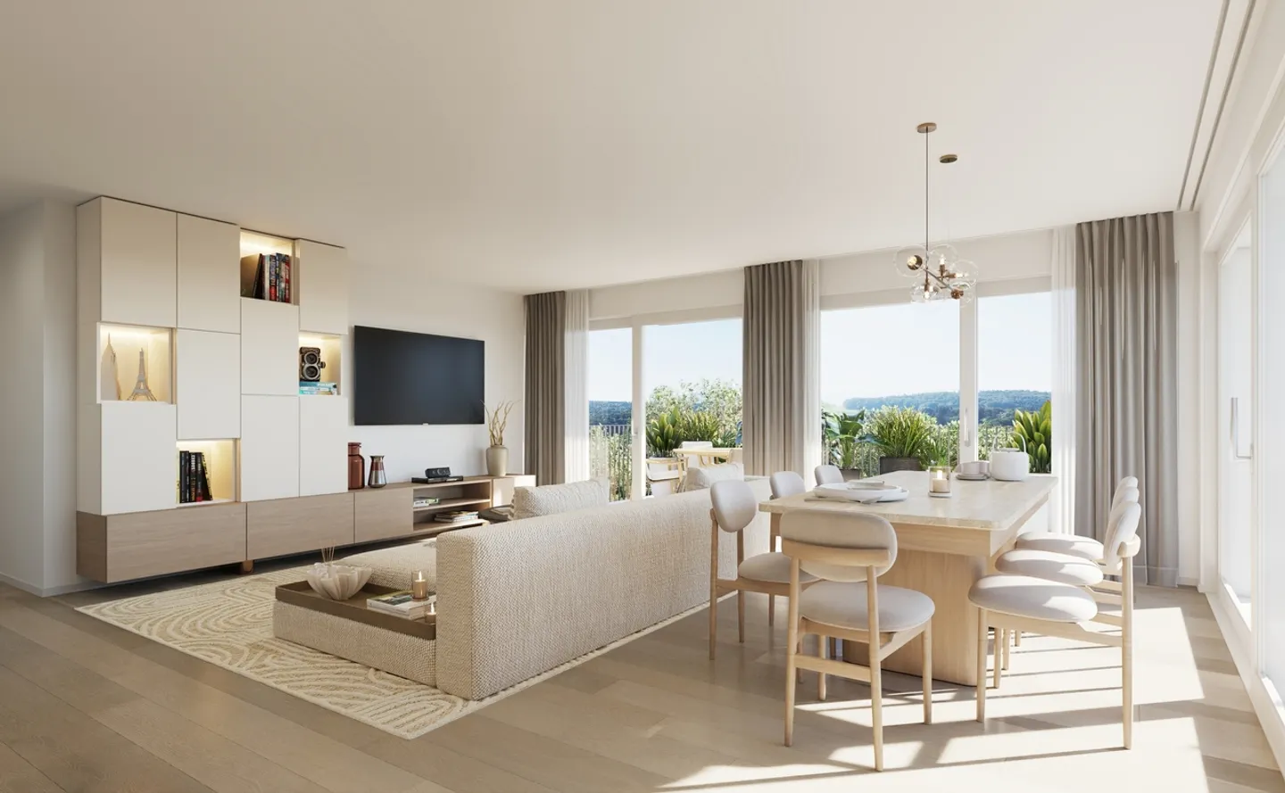 Geräumige Wohnung in Neyruz - Foto 4 von 11