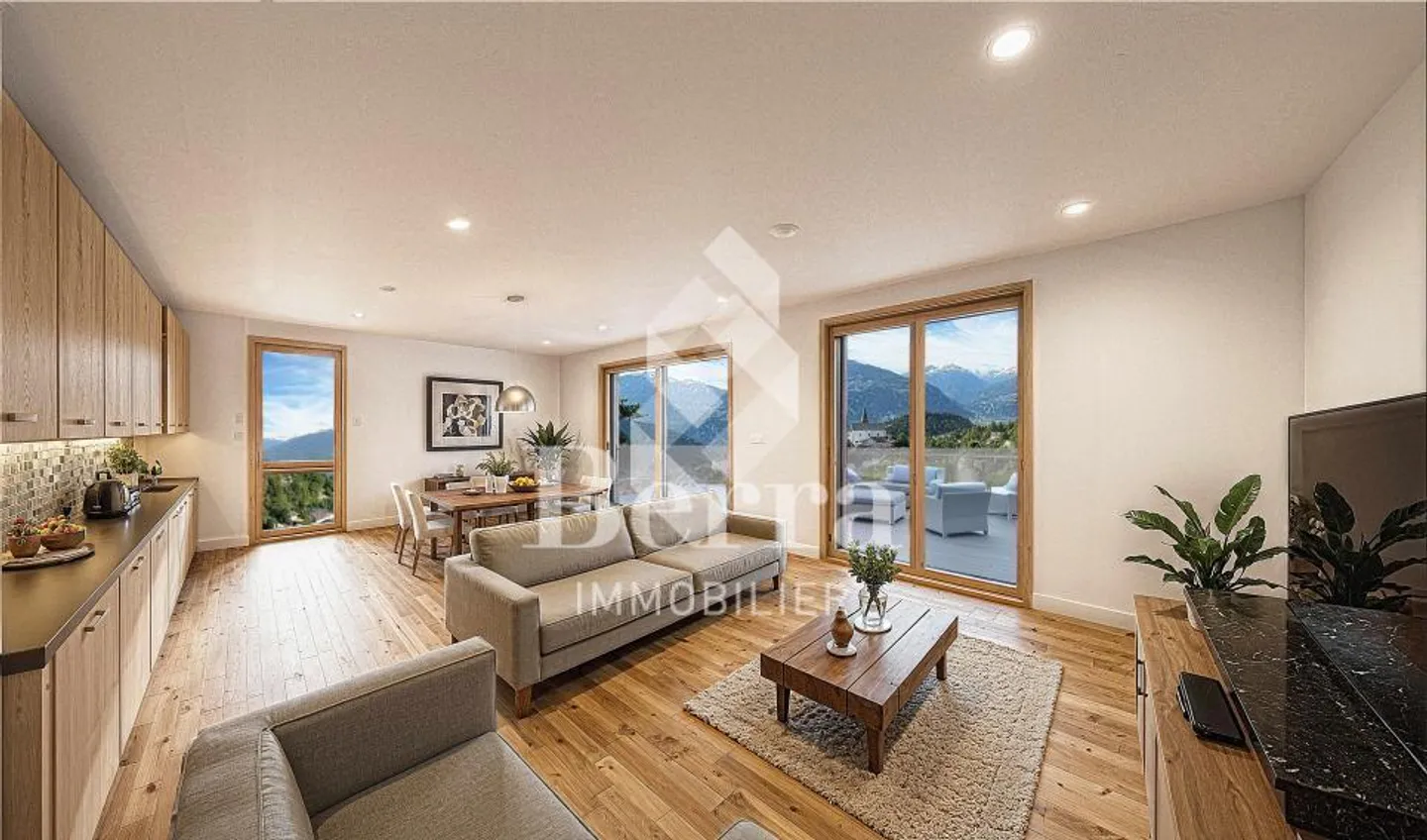 Die Perrons von St-Romain Penthouse, herrlicher Ausblick - Foto 9 von 13