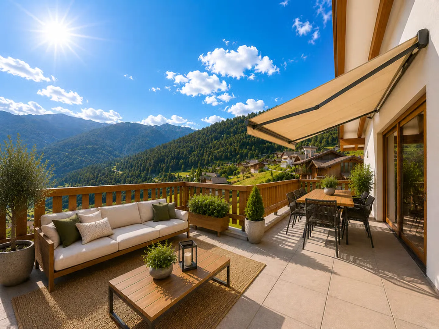 Wunderschöne Penthouse mit atemberaubendem Blick - Foto 5 von 9