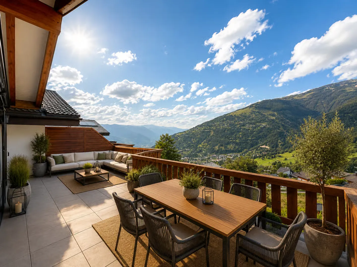 Wunderschöne Penthouse mit atemberaubendem Blick - Foto 6 von 9