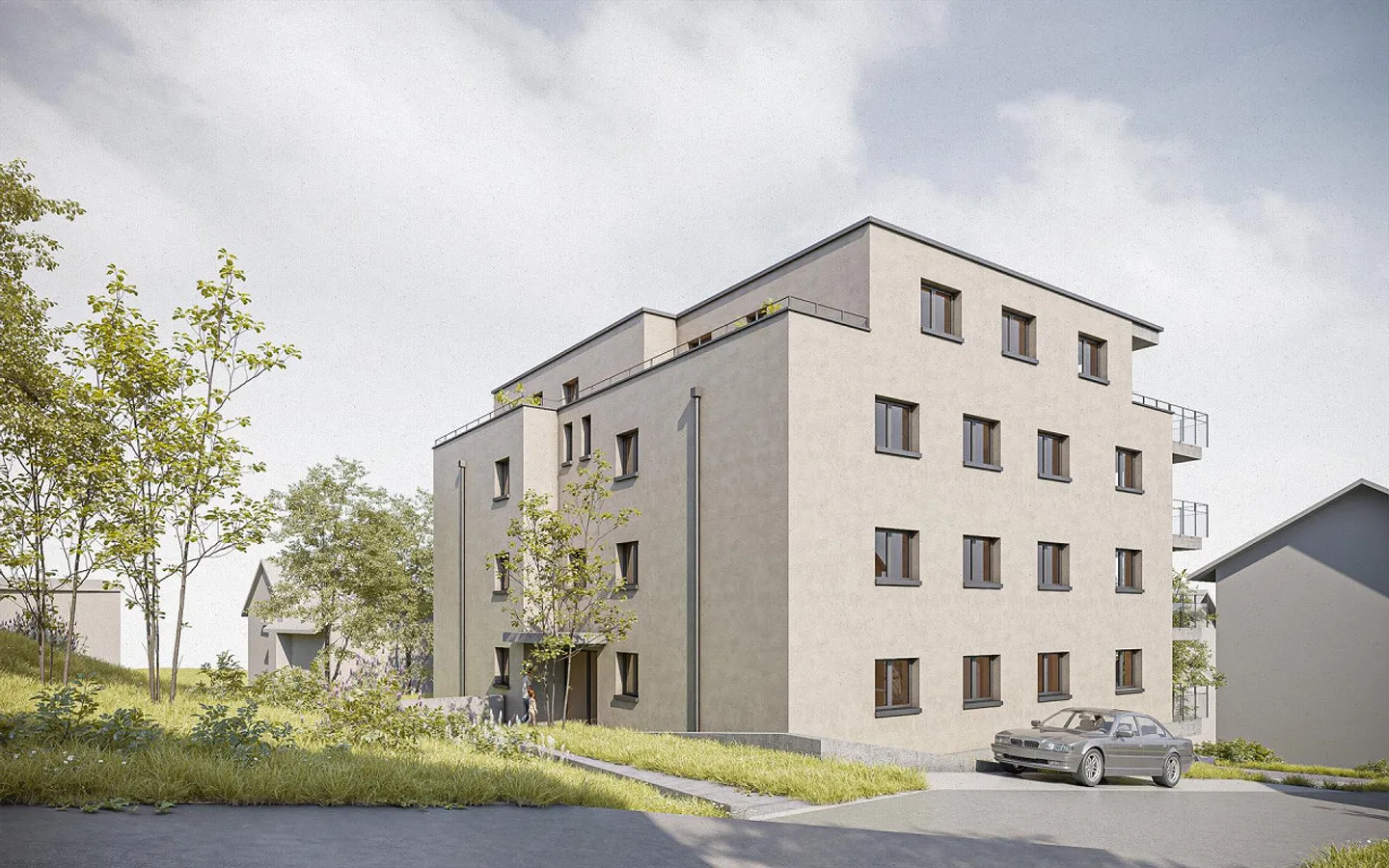 Appartement neuf élégant dans un emplacement privilégié à Rebstein - Photo 7 sur 9