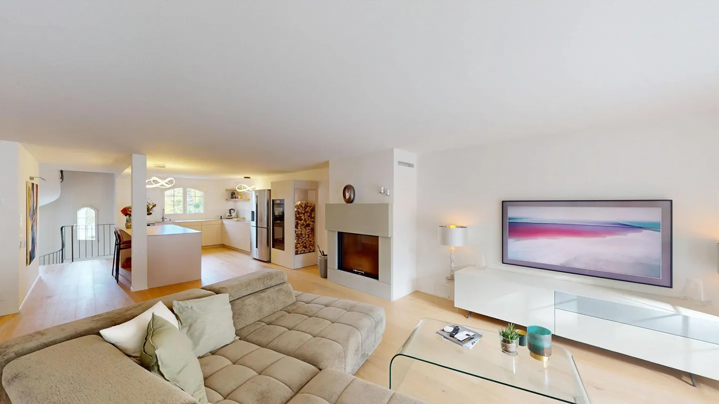 Prime Location in Binningen: Modern 6-Room Single-Family House with Pool - Photo 3 of 14