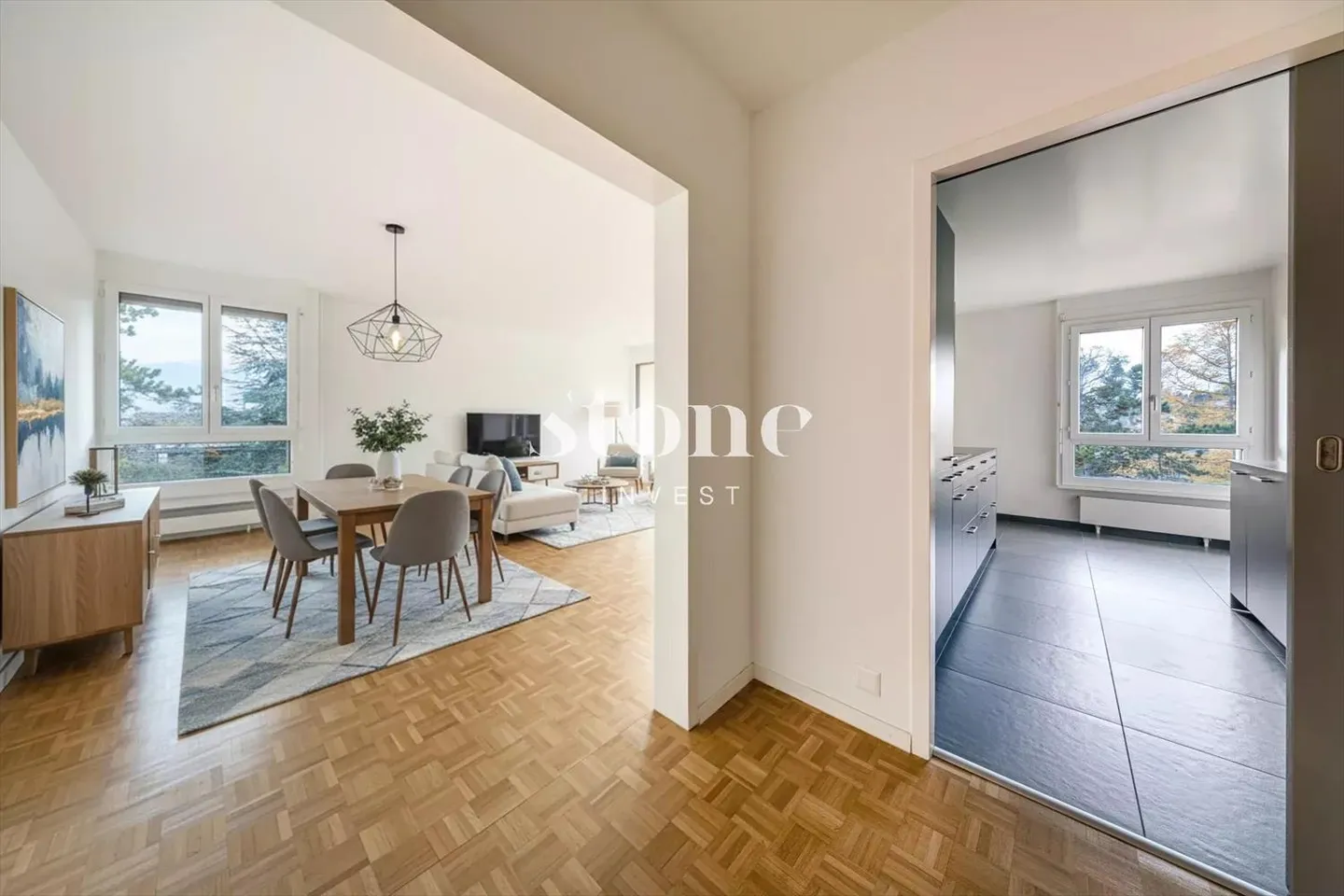 Wunderschöne 6-Zimmer-Wohnung in Bernex-Confignon - Foto 3 von 13