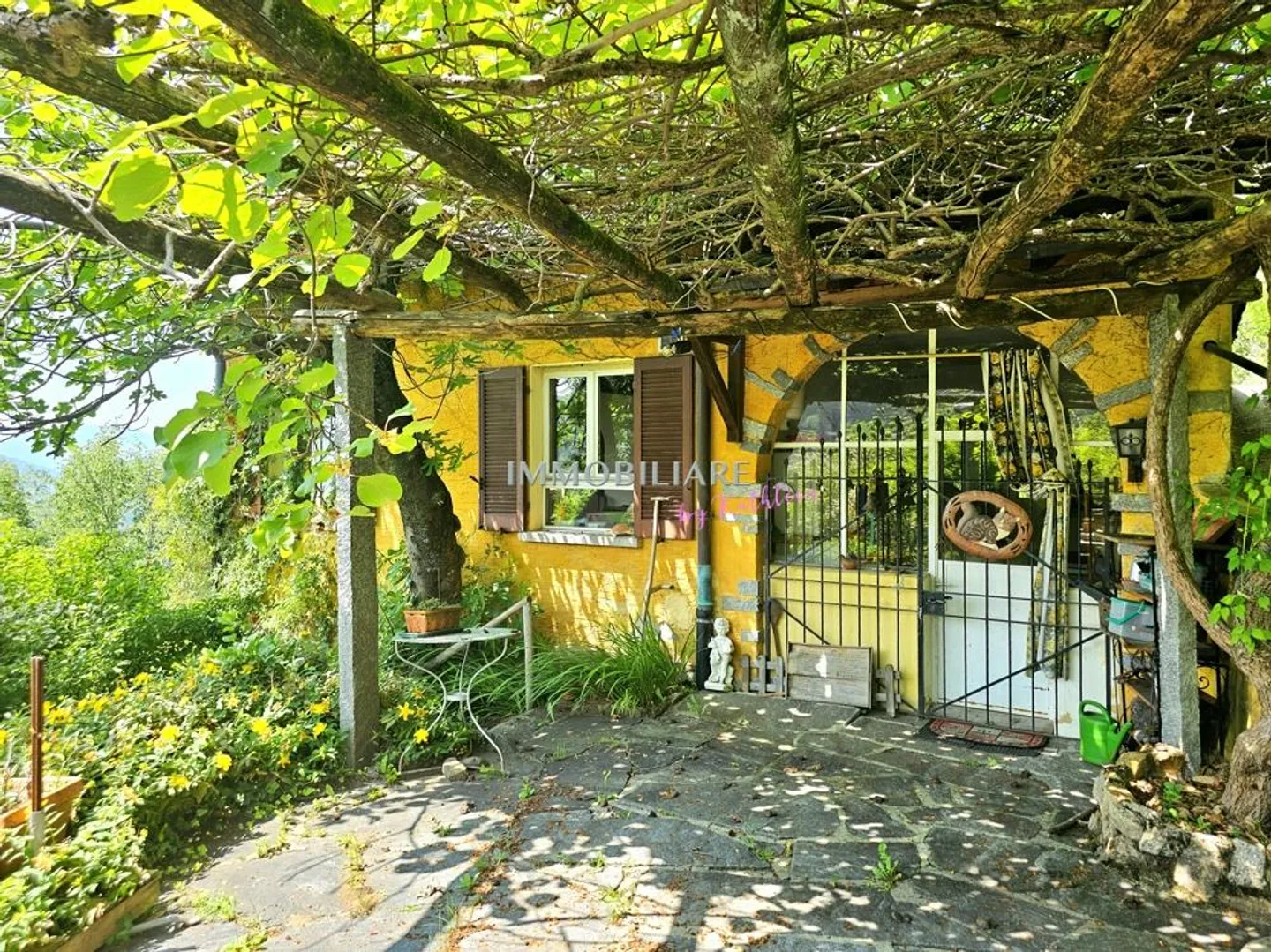 Casa di vacanza nel Malcantone, con vista panoramica, soleggiata, da ristrutturare - Foto 9 di 21
