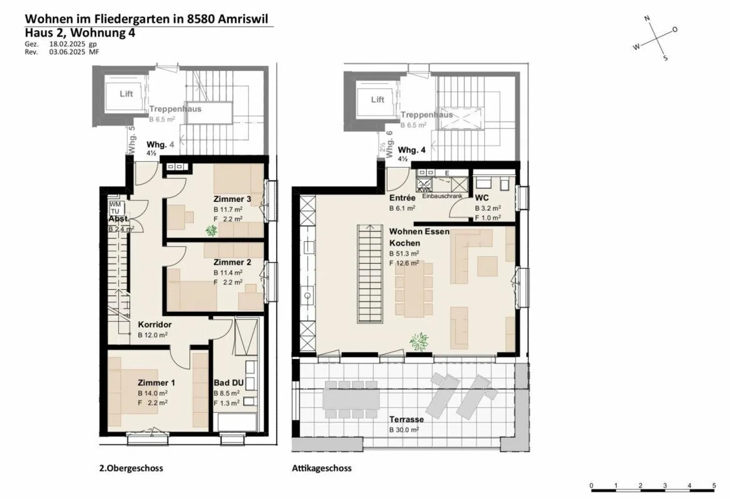 Nouveau projet de construction «Fliedergarten» - vivre moderne avec style et durabilité - maisonette de qualité supérieure - Photo 5 sur 12