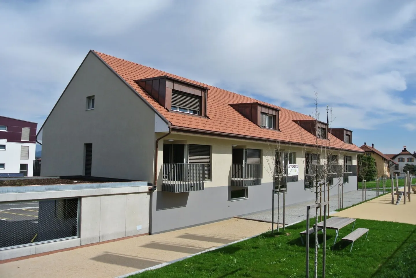 Domdidier - 4.5 room duplex apartment - Photo 1 of 16