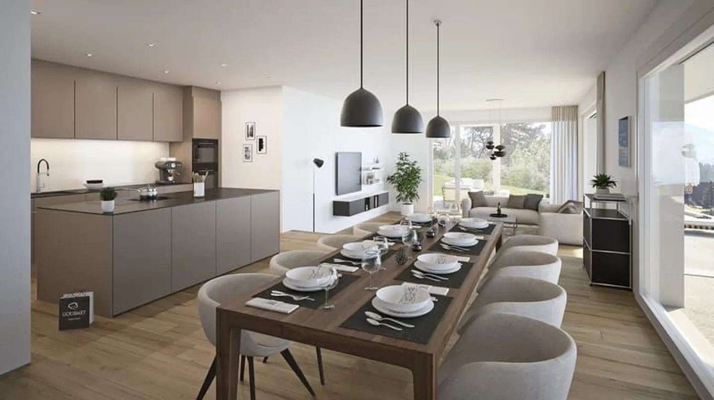 New building with 2 apartments in a quiet location with breathtaking views - Photo 3 of 11