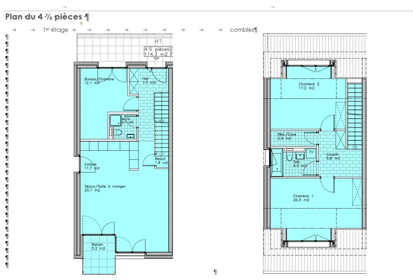 Domdidier - 4.5 room duplex apartment - Photo 16 of 16