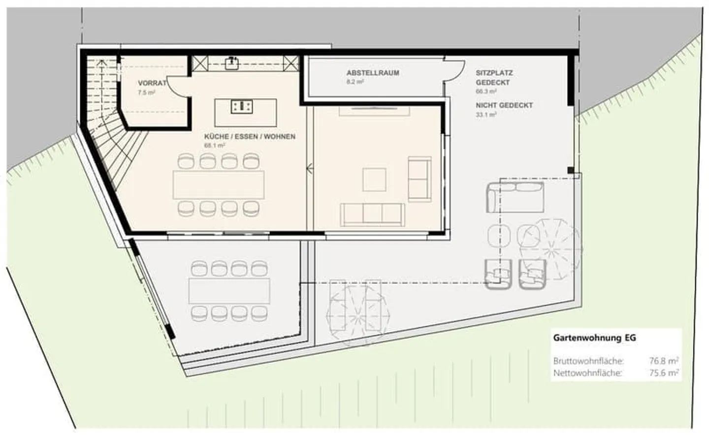 New building with 2 apartments in a quiet location with breathtaking views - Photo 4 of 11