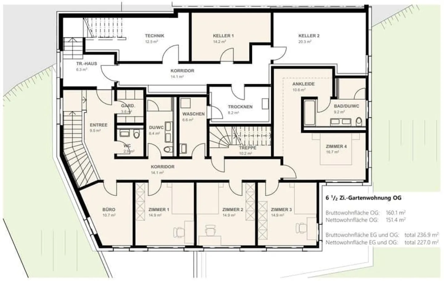 New building with 2 apartments in a quiet location with breathtaking views - Photo 5 of 11